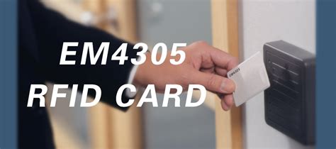 em4305 rfid card|EM4305V8DF403C+ EM Microelectronic .